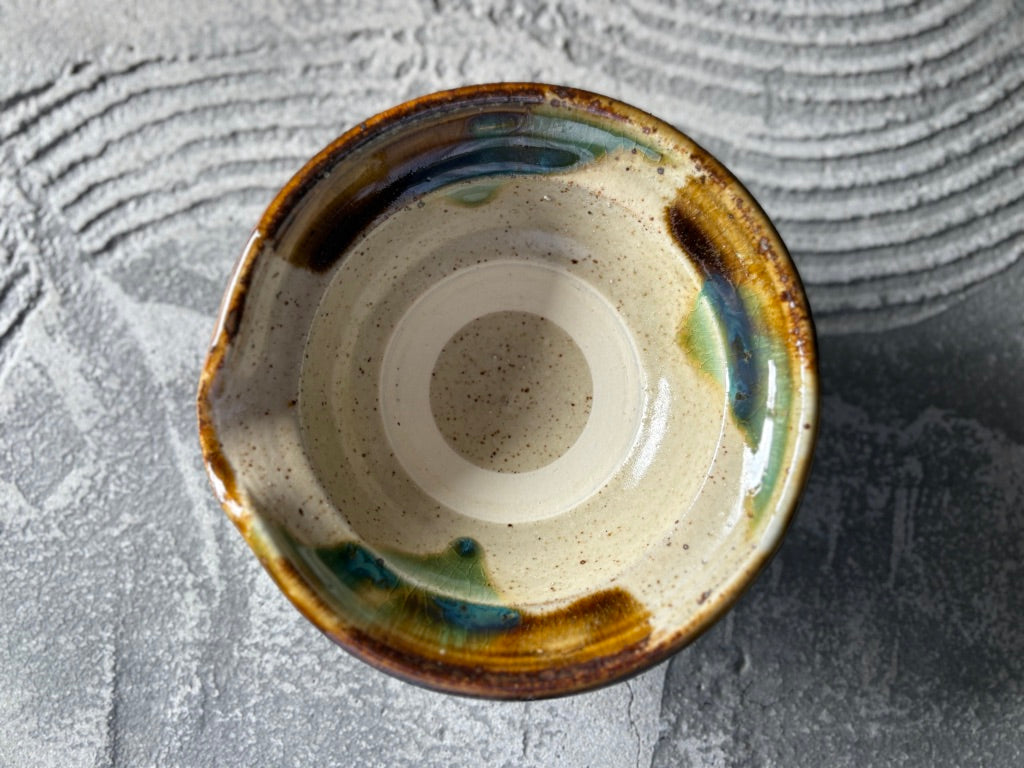 キマノ陶器【栃木】木間伸哉　ひかり　4.5寸片口82