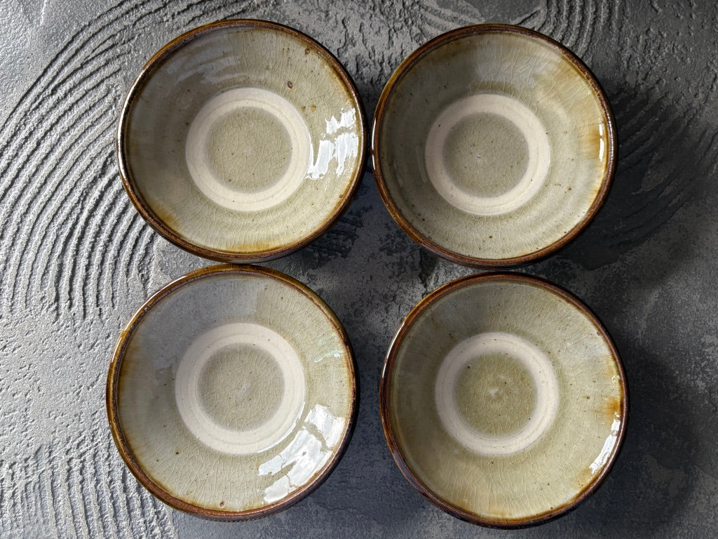 キマノ陶器【栃木】木間伸哉　ひかり　5寸皿75