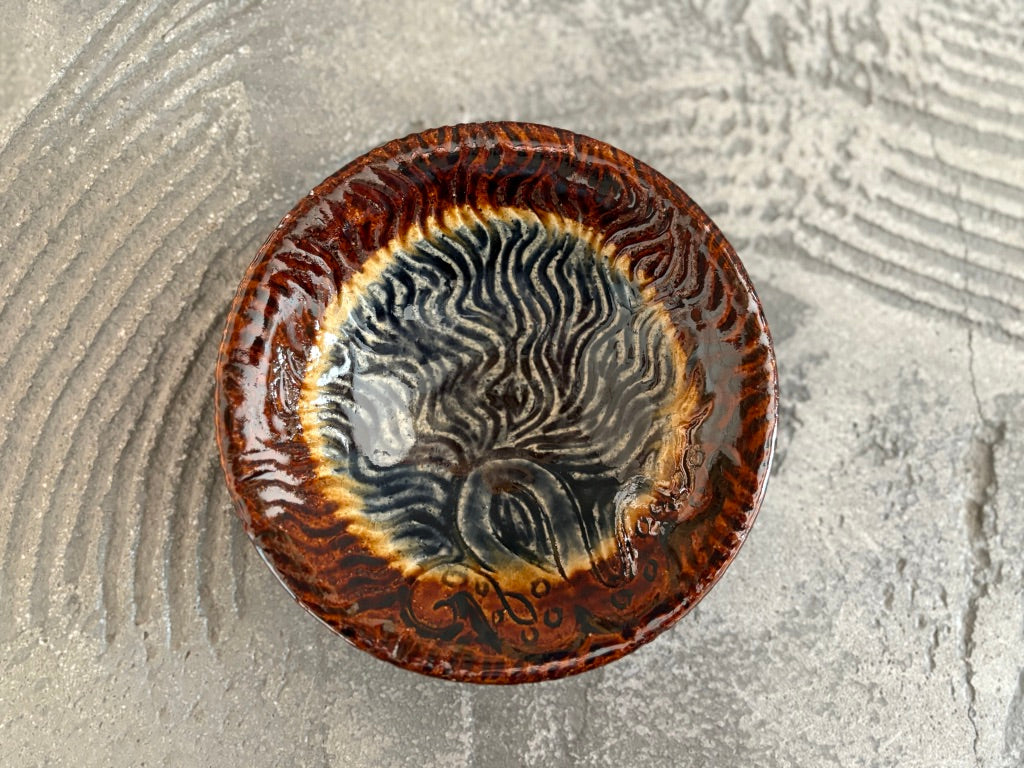 【栃木】岡本芳久　5寸皿9