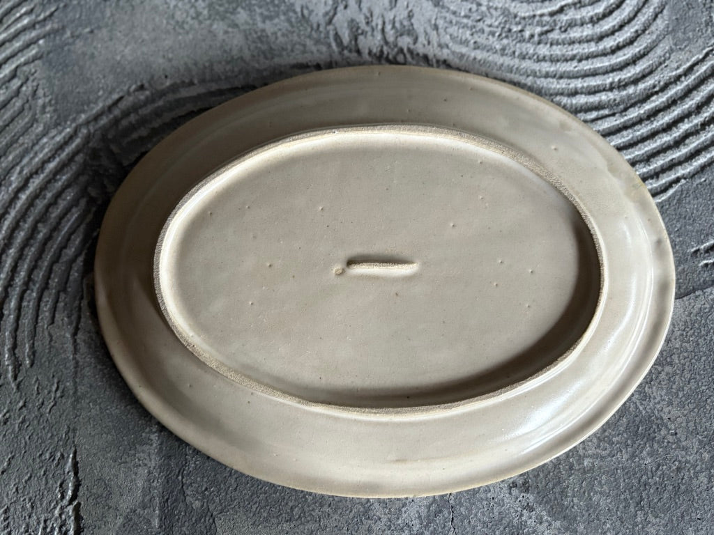 【栃木】今井　律湖　オーバル皿1