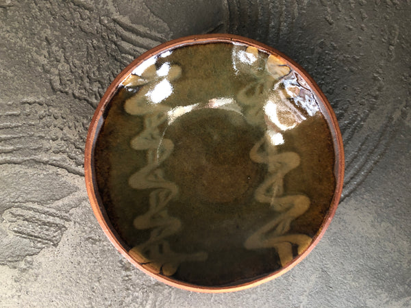 生畑皿山窯【京都】前野直史 スリップウェア 6寸深皿A – UTSUWA HIYORI